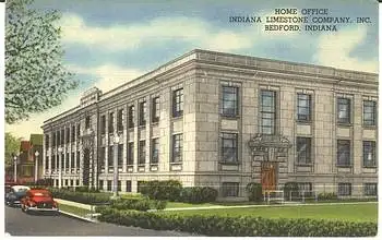 Indiana Bedford Home office Indiana Limestrone company *ca.1940