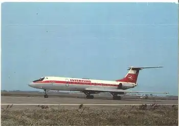 TU 134 Interflug Start gebr. ca. 1987