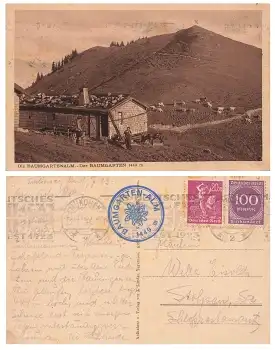 Baumgartenalm o 2.7.1923