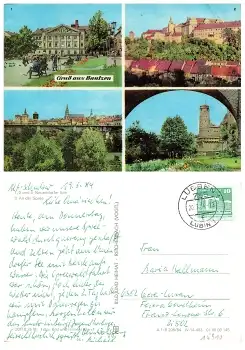 Bauten-Budysin zweisprachiger Stempel o 28.5.1963