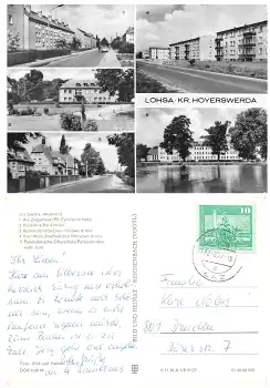 02999 Lohsa-Laz zweisprachiger Stempel o 22.8.1977