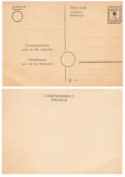 Ganzsache P792 Mecklenburg (britische Besatzungszone) *