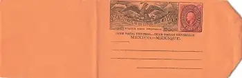 Mexico Dos Centavos Streifband um 1880 *