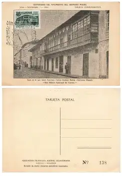 Ecuador Casa Hermano Miguel 1954