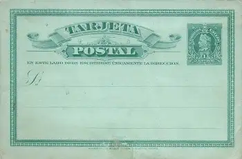 Chile Correos Tarjeta Postal 1 Centavo Ganzsache  um 1900 *