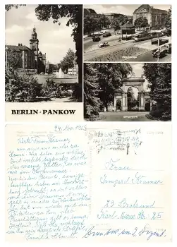 Pankow Berlin Vinetastrasse o 1969