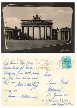 Berlin Brandenburger Tor o 1960