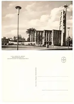 Berlin Hansaviertel Kirche St. Ansgar * um 1960