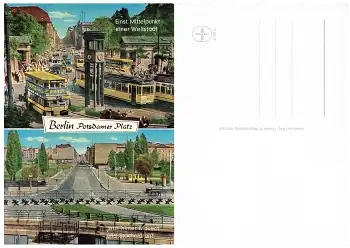 Berlin Potsdamer Platz Berliner Mauer Grenze * um 1965