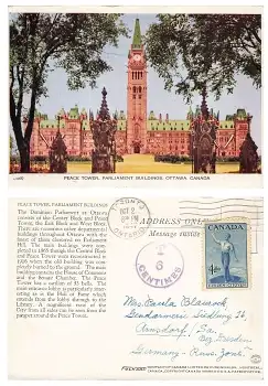 Ottawa Parliament Buildings o 2.10.1947