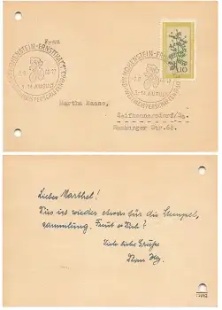 Hohenstein-Ernstthal Rad Weltmeisterschaft Sonderstempel 2.8.1960