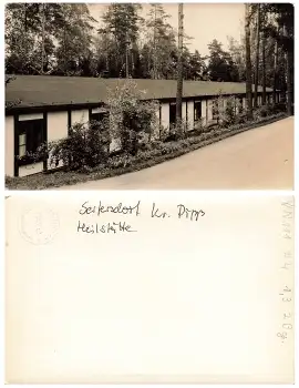 01744 Seifersdorf Dippoldiswalde Heilstätte Druckvorlage *1962 Hanich