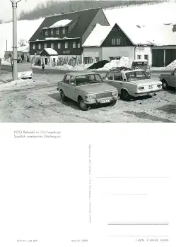 01773 Rehefeld Gasthof (PKW Wartburg353 und Lada1300) *1978 Hanich2405