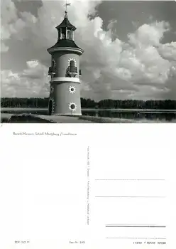 01468 Moritzburg Schloss Leuchtturm *1982 Hanich2402