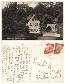 57537 Wissen Sieg Schloss Schönstein o 13.11.1940