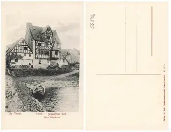 56856 Kaimt Mosel altes Schulhaus * um 1905