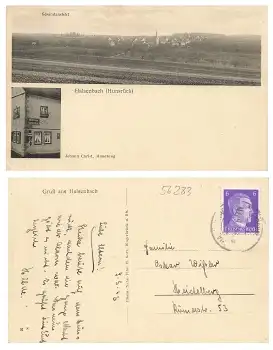 56283 Halsenbach Hundsrück Handlung Johann Christ o 9.9.1943