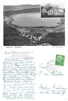 56653 Wassenach Laacher See Hotel Haus Waldfrieden o 23.6.1958