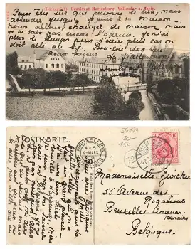 56179 Vallendar Rhein Pensionat Marienburg o 8.7.1909