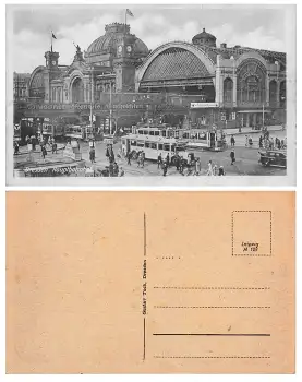 Dresden Hauptbahnhof Wiener Platz * um 1940