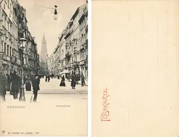 Dresden Schlossstrasse * um 1900