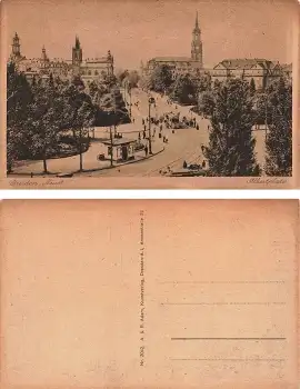 Dresden Neustadt Albertplatz * um 1920