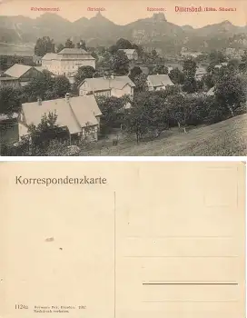 Dittersbach Böhmen Jetrichovice * um 1910