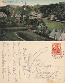 08134 Wildenfels Sachsen o 16.7.1918