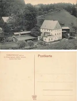 01814 Krippen Restaurant Forstmühle * um 1910