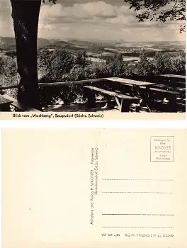 01855 Saupsdorf Berggasthaus Wachberg * um 1960