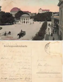 Franzensbad Kaiserstrasse Böhmen o 1908