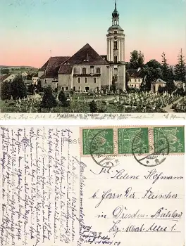 Marklissa Queiss Evangelische Kirche Schlesien o 28.7.1923