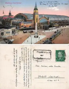 Hamburg Hauptbahnhof o 22.12.1929