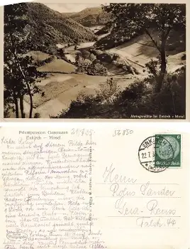 56850 Enkirch Mosel Ahringsmühle Privatpension Gesemann o 22.7.1935