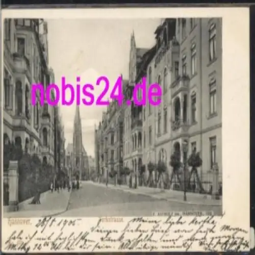 Hannover Yorkstrasse o 28.8.1905