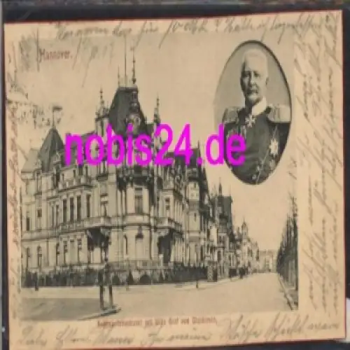 Hannover Hohenzollernstrasse o 10.10.1907