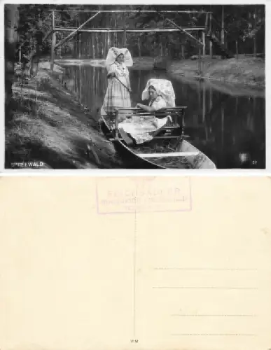 Spreewald Trachten Kahn * ca. 1930
