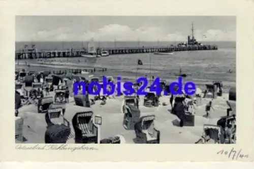 18225 Kühlungsborn Strandansicht o 1941