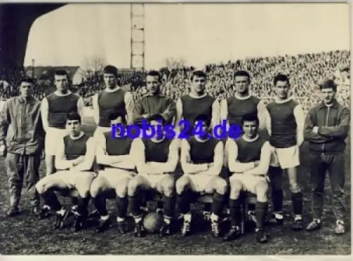 Sheffield England Fussballmannschaft Echtfoto um 1970