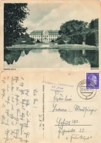 Danzig Oliva Schloss o 23.8.1943