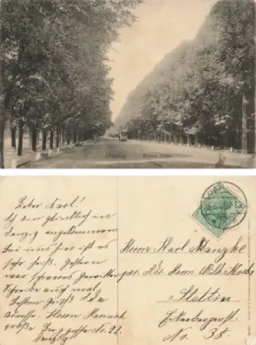 Danzig Grosse Allee o 19.6.1908