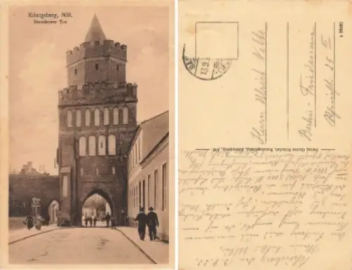 Königsberg Neumark Bernikower Tor o 1922