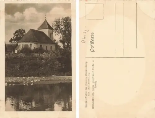 Stenzig Neumark Kirche * um 1920