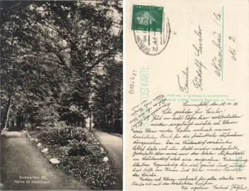 Sommerfeld Lubsko Stadtbusch Niederlausitz o 1931