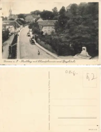 Crossen Oder Stadtberg Krosno Odrzanskie Ostbrandenburg * um 1930