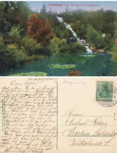 Landsberg Warthe Quilitzpark Gorzów Wielkopolski Ostbrandenburg  o 24.11.1912