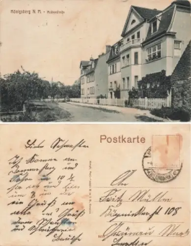 Königsberg Neumark Moltkestrasse Chojna o um 1920