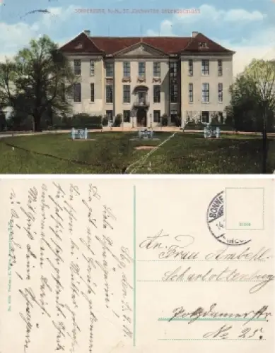 Sonnenburg Neumark Johanniter Ordensschloss Slonsk o 1914