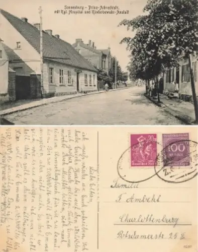 Sonnenburg Neumark Prinz Albrechtstrasse Kinderbewahr-Anstalt Slonsk o 1925