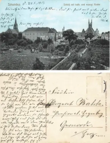 Schwiebus  Kirchen Swiebodzin o um 1920